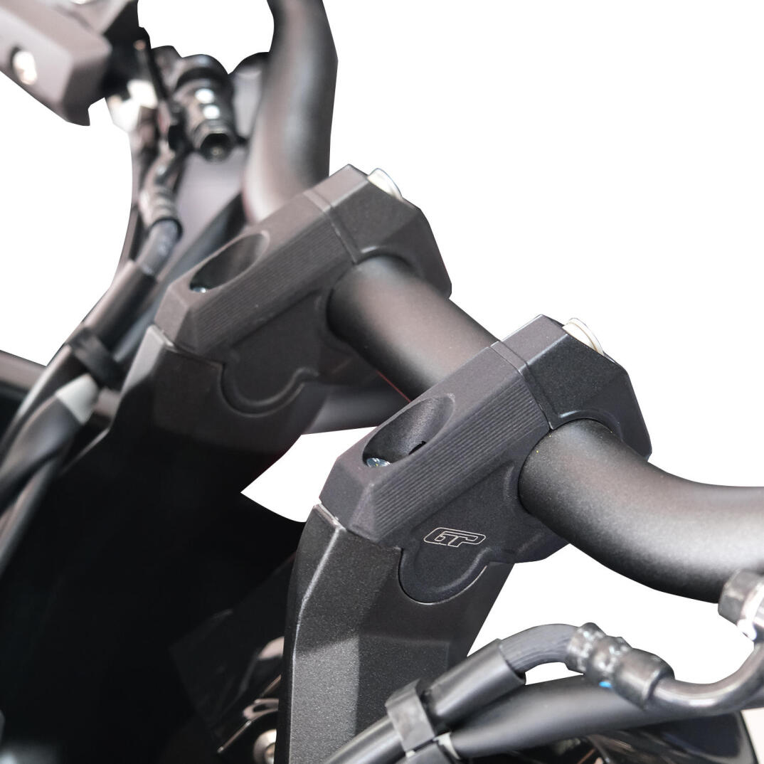 GP Kompozit Honda ADV 350 2023-2026 Uyumlu Gidon Yükseltme Siyah - 2