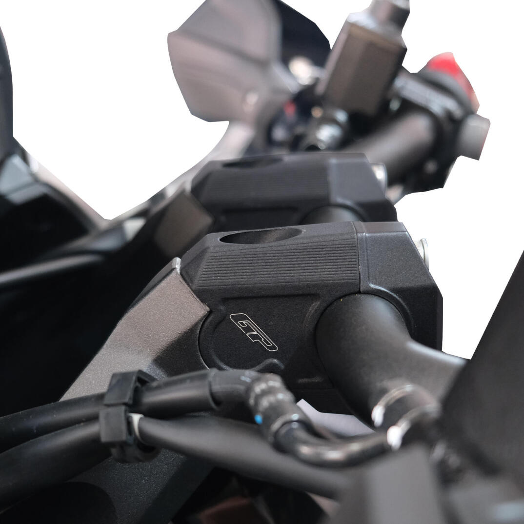 GP Kompozit Honda ADV 350 2023-2026 Uyumlu Gidon Yükseltme Siyah - 4