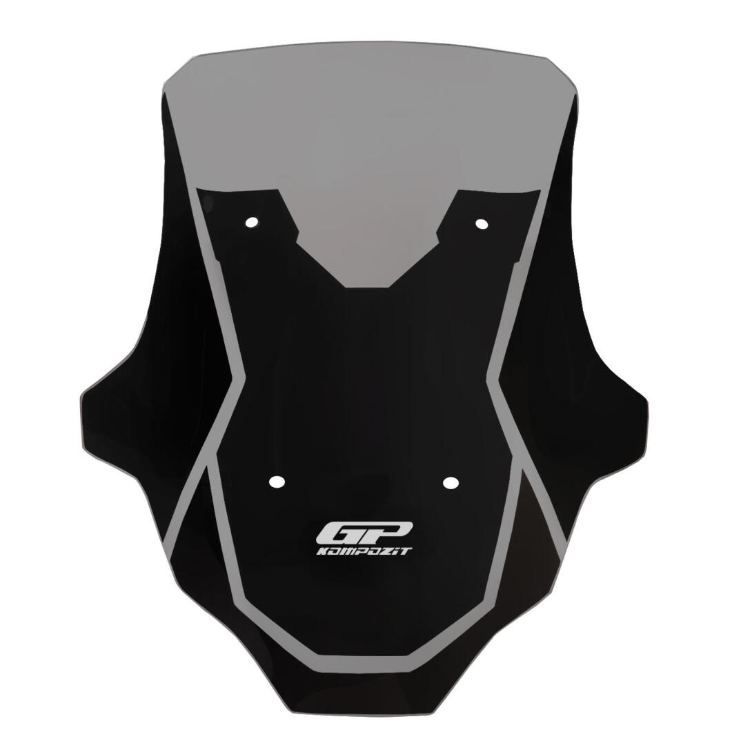 GP Kompozit Honda ADV 350 2023-2026 Uyumlu Kısa Spor Ön Cam Füme - 1