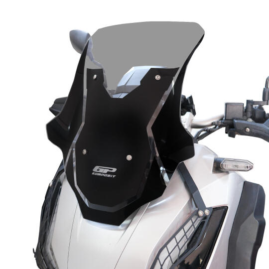 GP Kompozit Honda ADV 350 2023-2026 Uyumlu Kısa Spor Ön Cam Füme (1)