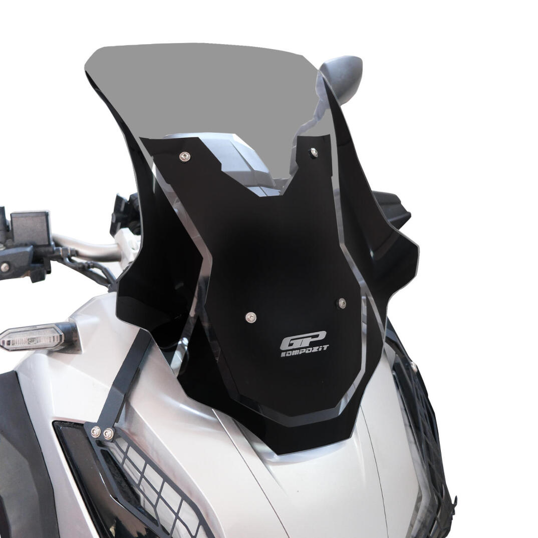 GP Kompozit Honda ADV 350 2023-2026 Uyumlu Kısa Spor Ön Cam Füme - 3