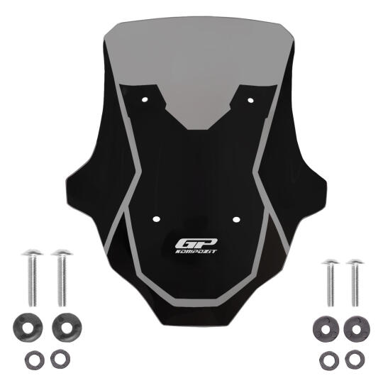 GP Kompozit Honda ADV 350 2023-2026 Uyumlu Kısa Spor Ön Cam Füme - 6