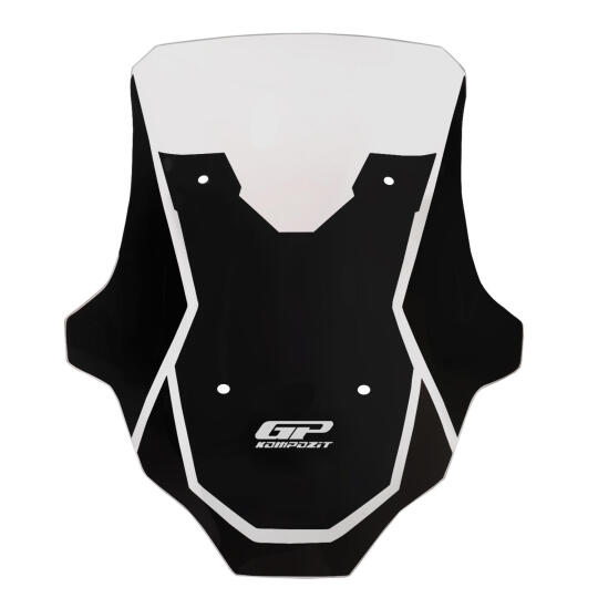 GP Kompozit Honda ADV 350 2023-2026 Uyumlu Kısa Spor Ön Cam Şeffaf
