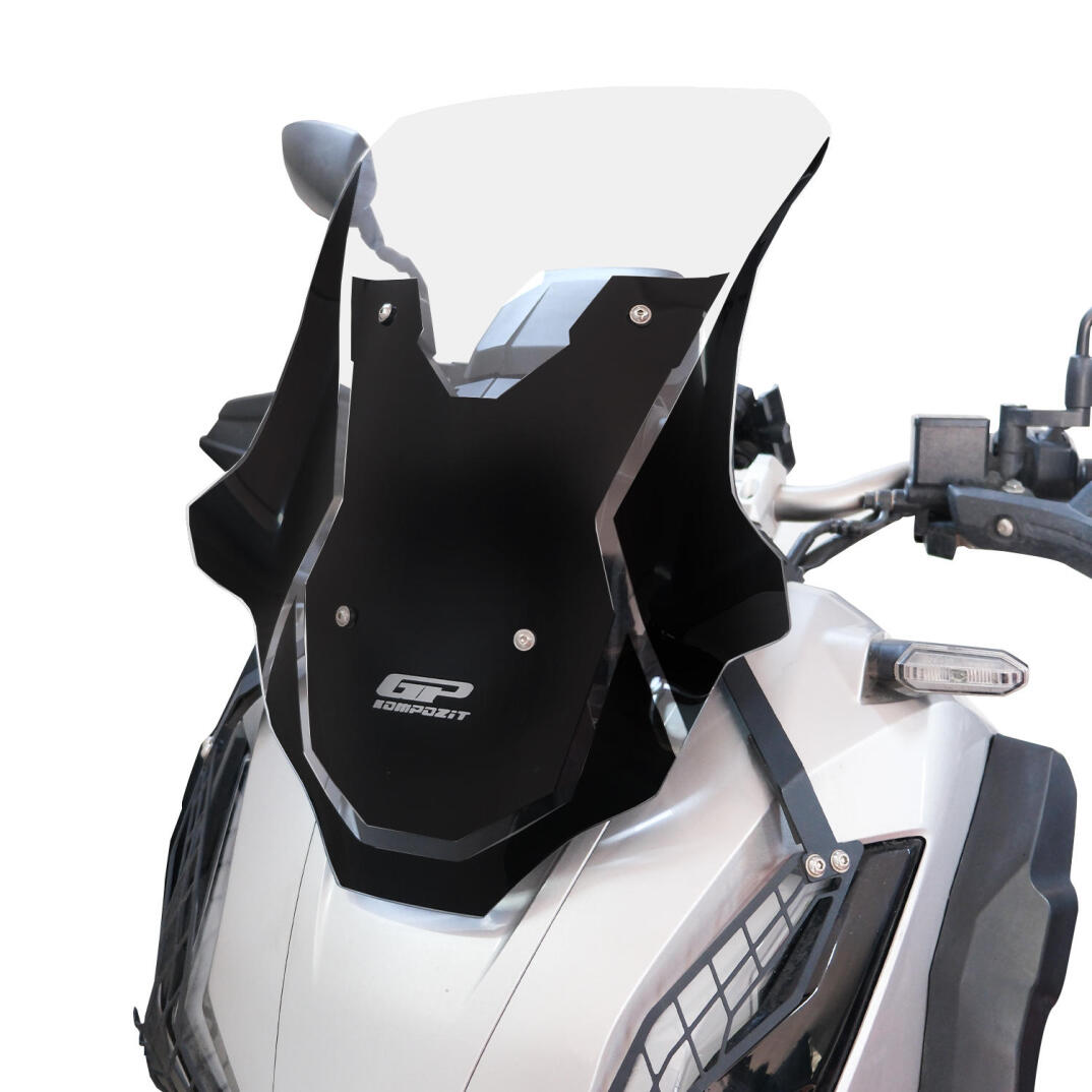 GP Kompozit Honda ADV 350 2023-2026 Uyumlu Kısa Spor Ön Cam Şeffaf - 2