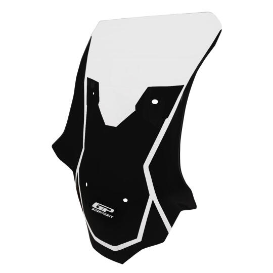 GP Kompozit Honda ADV 350 2023-2026 Uyumlu Kısa Spor Ön Cam Şeffaf - 4