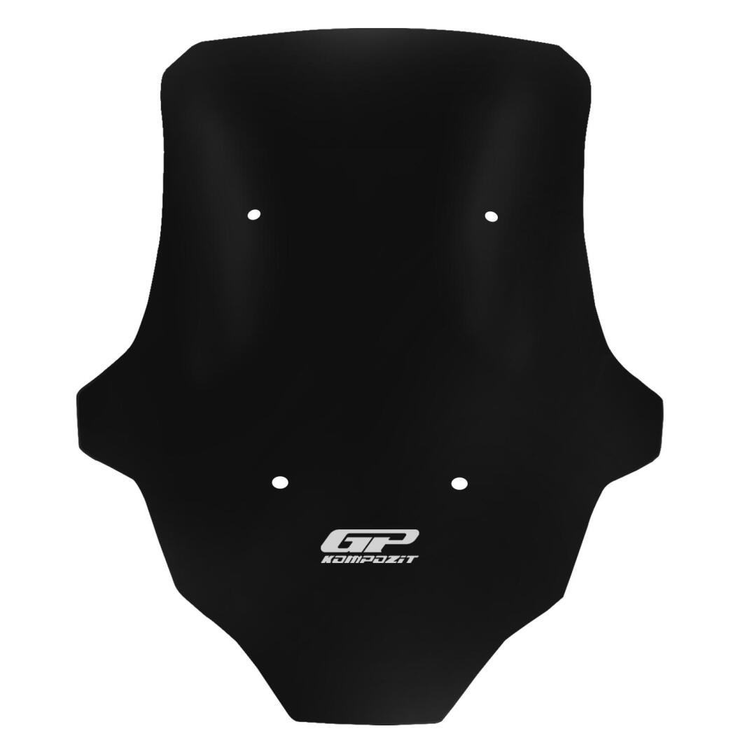 GP Kompozit Honda ADV 350 2023-2026 Uyumlu Kısa Spor Ön Cam Siyah - 1