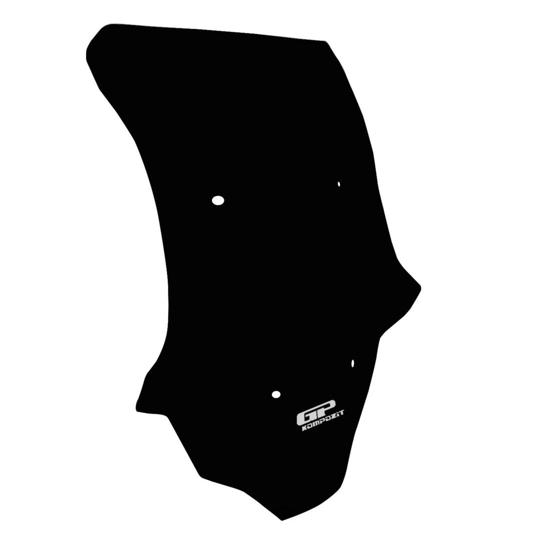 GP Kompozit Honda ADV 350 2023-2026 Uyumlu Kısa Spor Ön Cam Siyah - 5