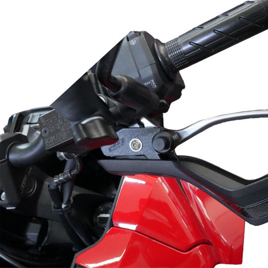 GP Kompozit Honda ADV 350 2023-2026 Uyumlu Motosiklet El Freni Kilidi Siyah (1)