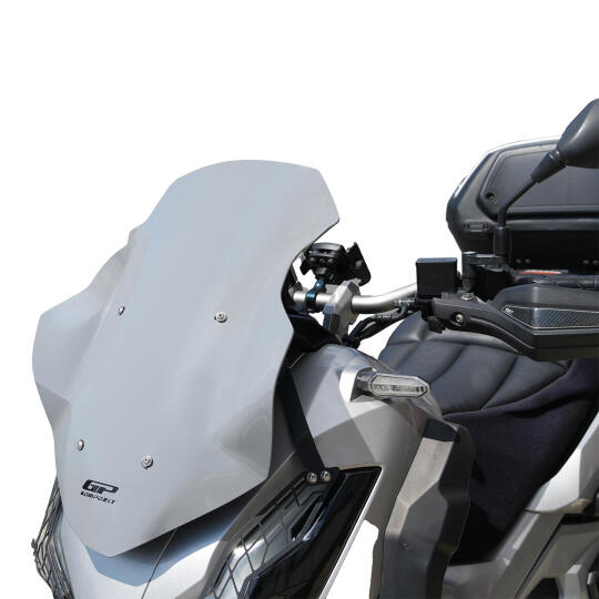 GP Kompozit Honda ADV 350 2023-2026 Uyumlu Renkli Ön Cam Gri - 3