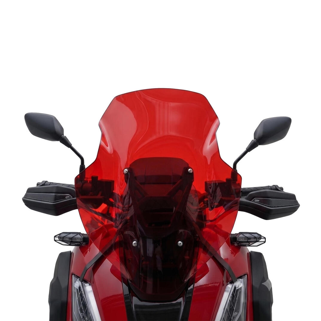 GP Kompozit Honda ADV 350 2023-2026 Uyumlu Renkli Ön Cam Kırmızı - 2