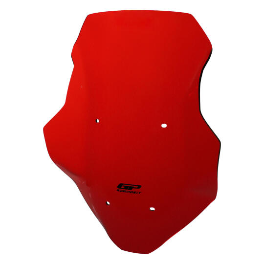 GP Kompozit Honda ADV 350 2023-2026 Uyumlu Renkli Ön Cam Kırmızı - 5