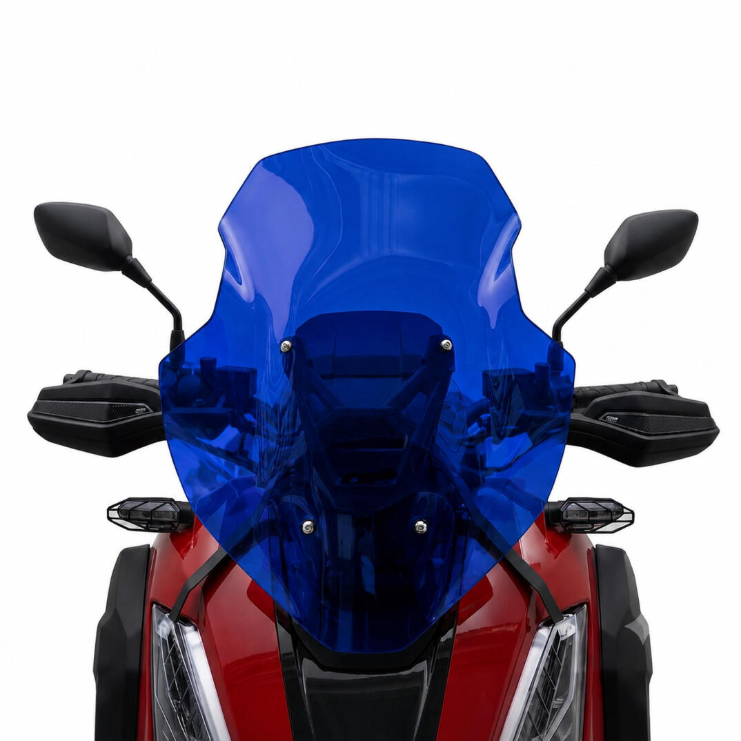 GP Kompozit Honda ADV 350 2023-2026 Uyumlu Renkli Ön Cam Mavi - 2