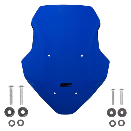 GP Kompozit Honda ADV 350 2023-2026 Uyumlu Renkli Ön Cam Mavi - 7