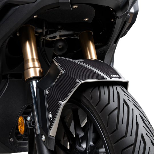 GP Kompozit Honda ADV 350 2023-2026 Uyumlu Ön Çamurluk Pad Karbon (1)