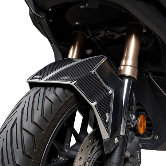 GP Kompozit Honda ADV 350 2023-2026 Uyumlu Ön Çamurluk Pad Karbon - 3