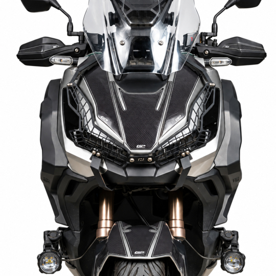 GP Kompozit Honda ADV 350 2023-2026 Uyumlu Ön Grenaj Pad Karbon (1)