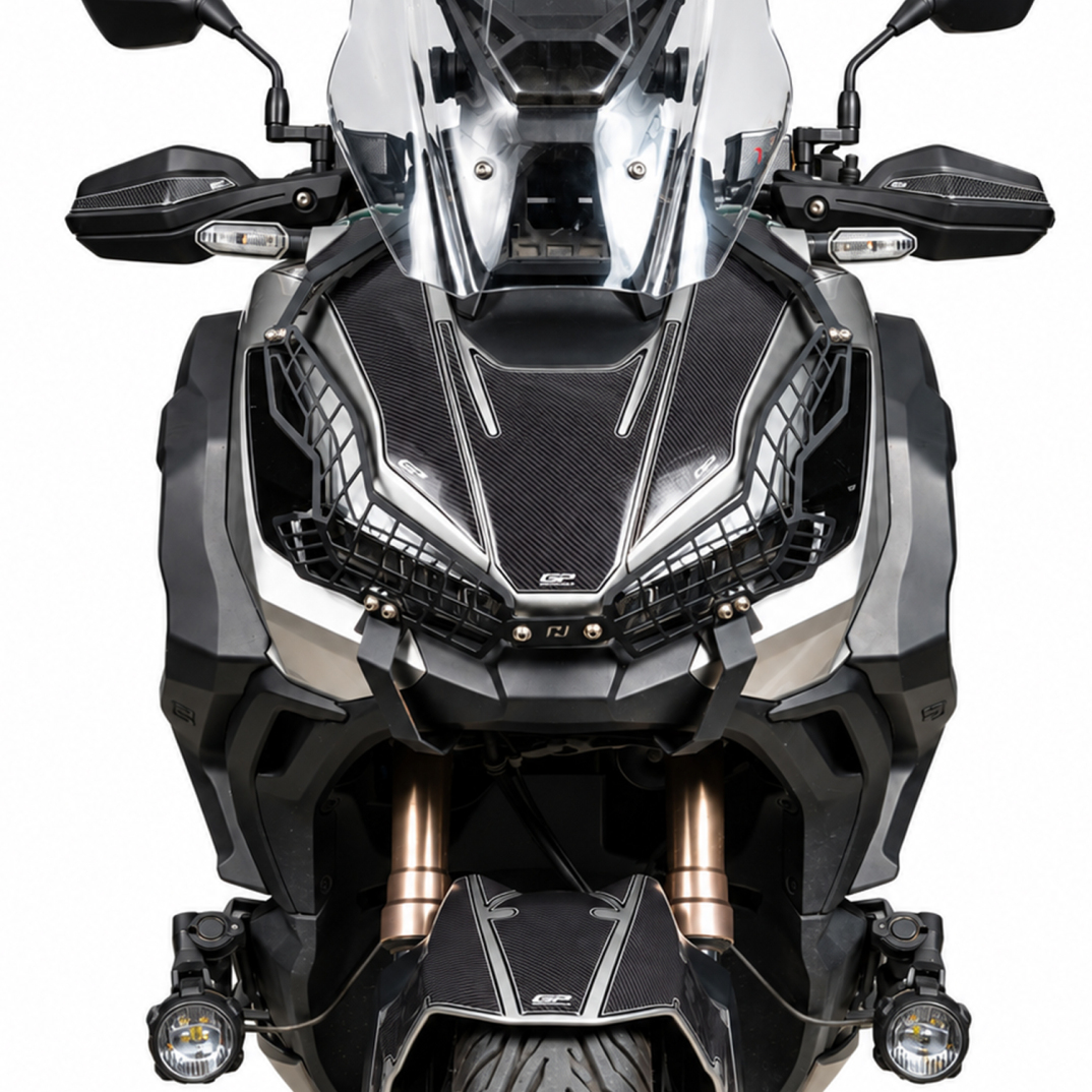 GP Kompozit Honda ADV 350 2023-2026 Uyumlu Ön Grenaj Pad Karbon - 2