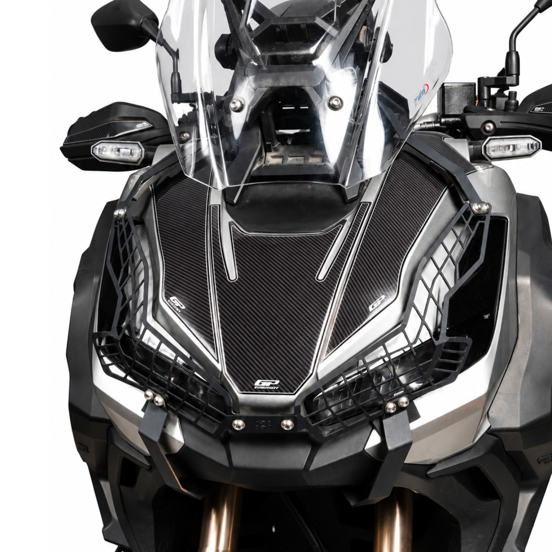GP Kompozit Honda ADV 350 2023-2026 Uyumlu Ön Grenaj Pad Karbon - 4