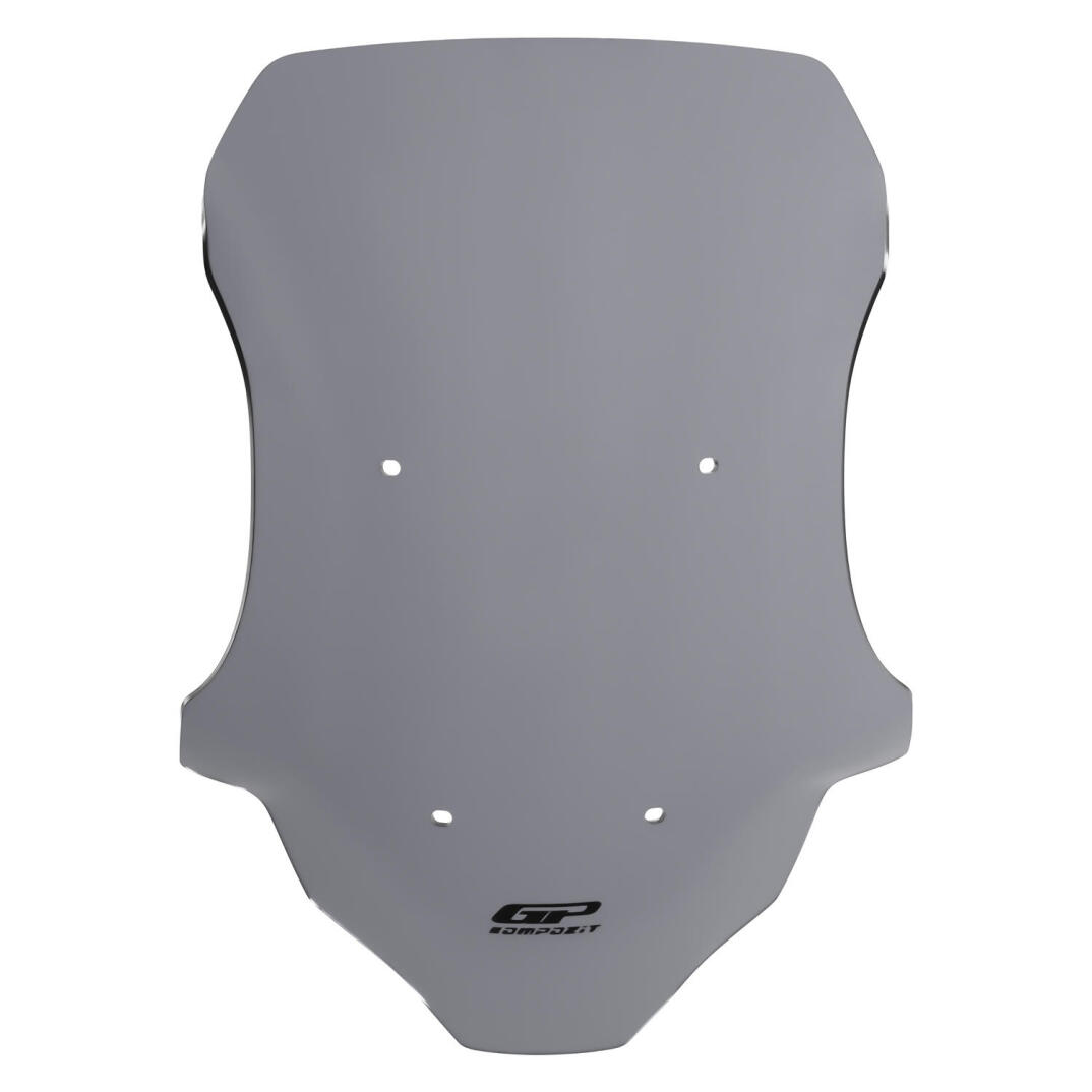 GP Kompozit Honda ADV 350 2023-2026 Uyumlu Kısa Ön Cam Gri - 1