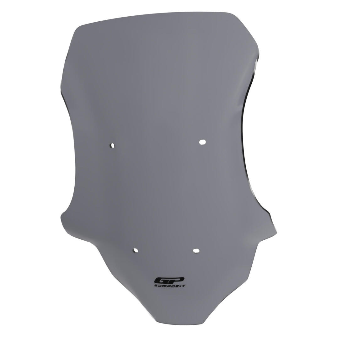 GP Kompozit Honda ADV 350 2023-2026 Uyumlu Kısa Ön Cam Gri - 2