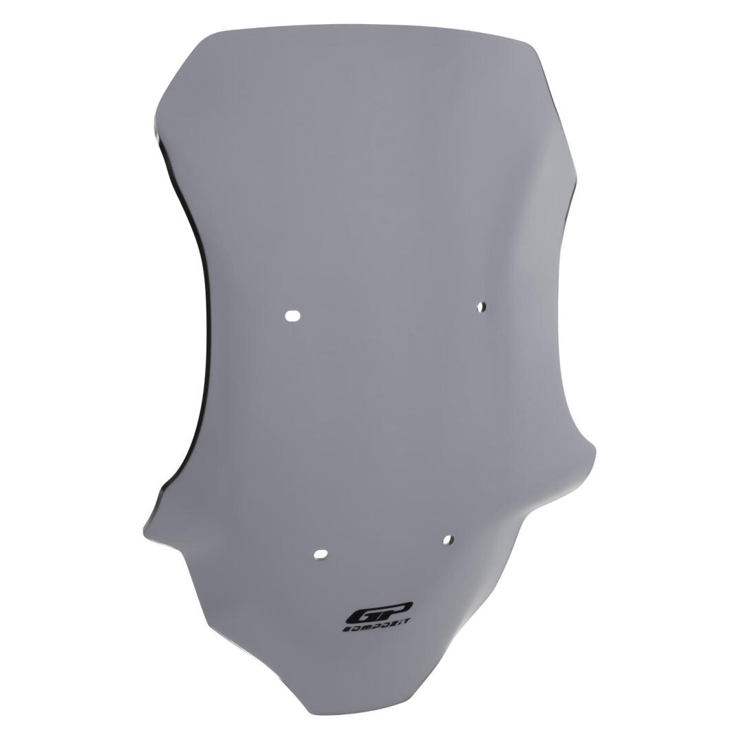 GP Kompozit Honda ADV 350 2023-2026 Uyumlu Kısa Ön Cam Gri - 3