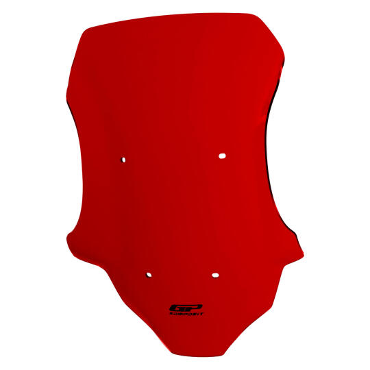 GP Kompozit Honda ADV 350 2023-2026 Uyumlu Kısa Ön Cam Kırmızı (1)