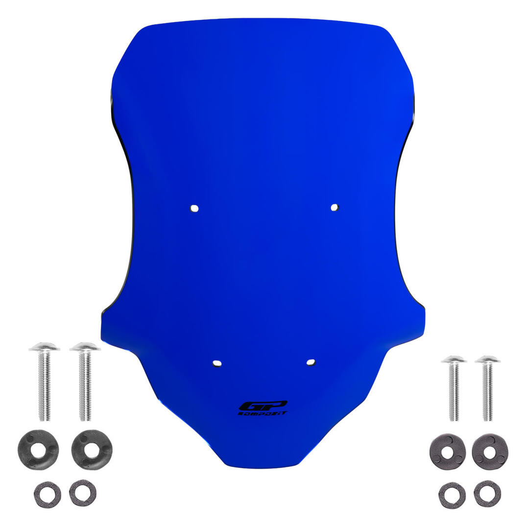 GP Kompozit Honda ADV 350 2023-2026 Uyumlu Kısa Ön Cam Mavi - 4