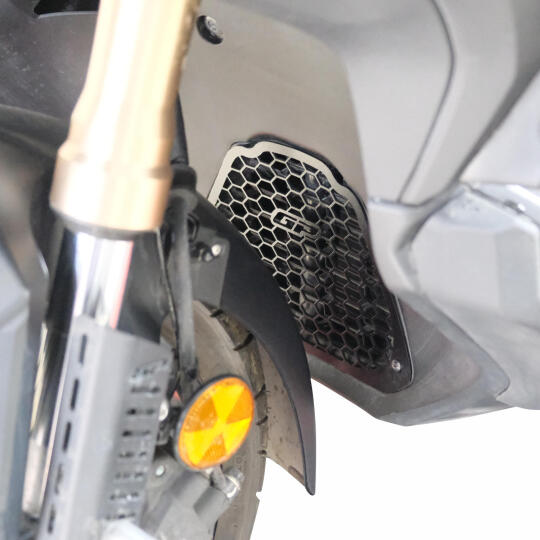 GP Kompozit Honda ADV 350 2023-2026 Uyumlu Radyatör Koruma Siyah - 4