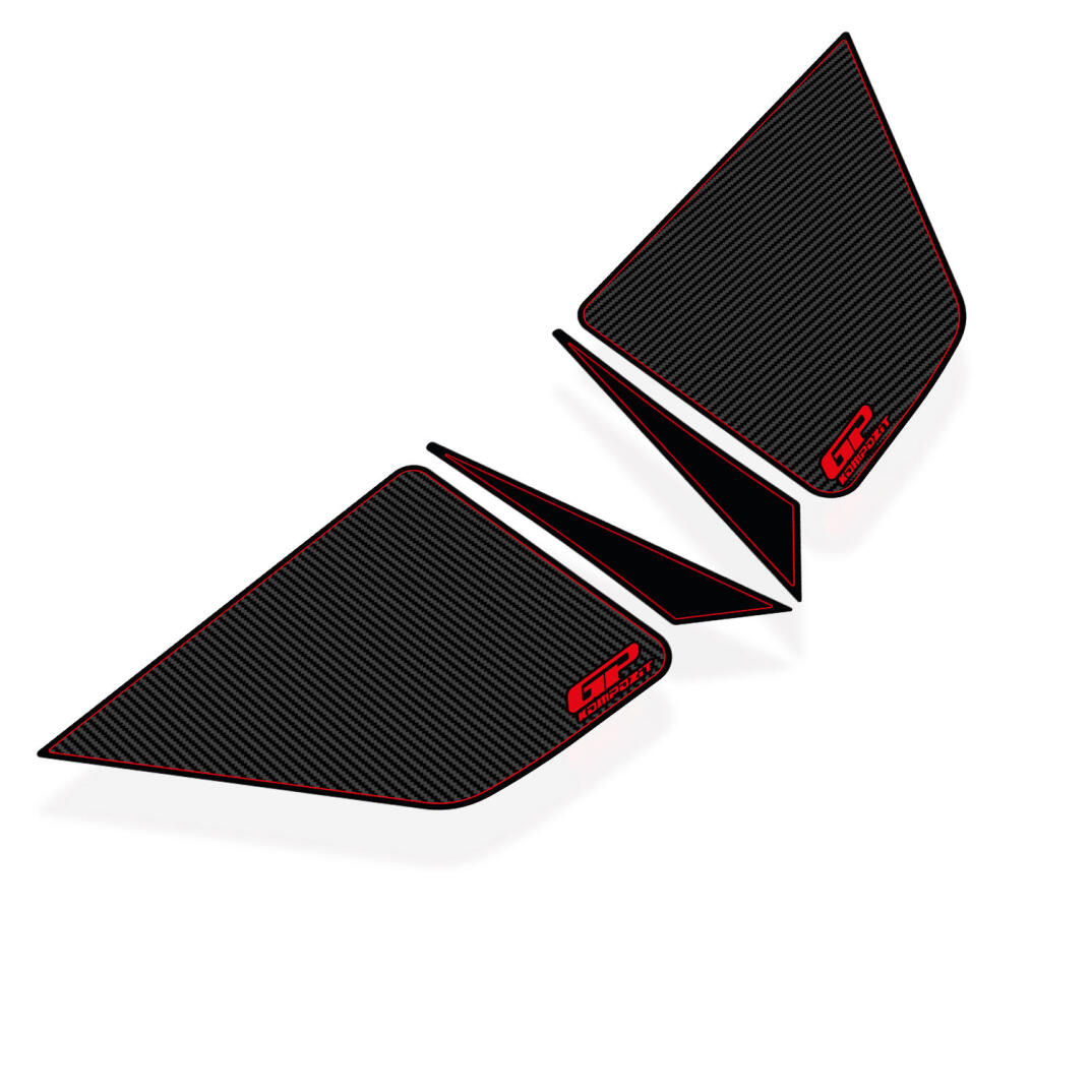 GP Kompozit Honda ADV 350 2023-2026 Uyumlu Sele Altı Tank Pad Karbon-Kırmızı - 2