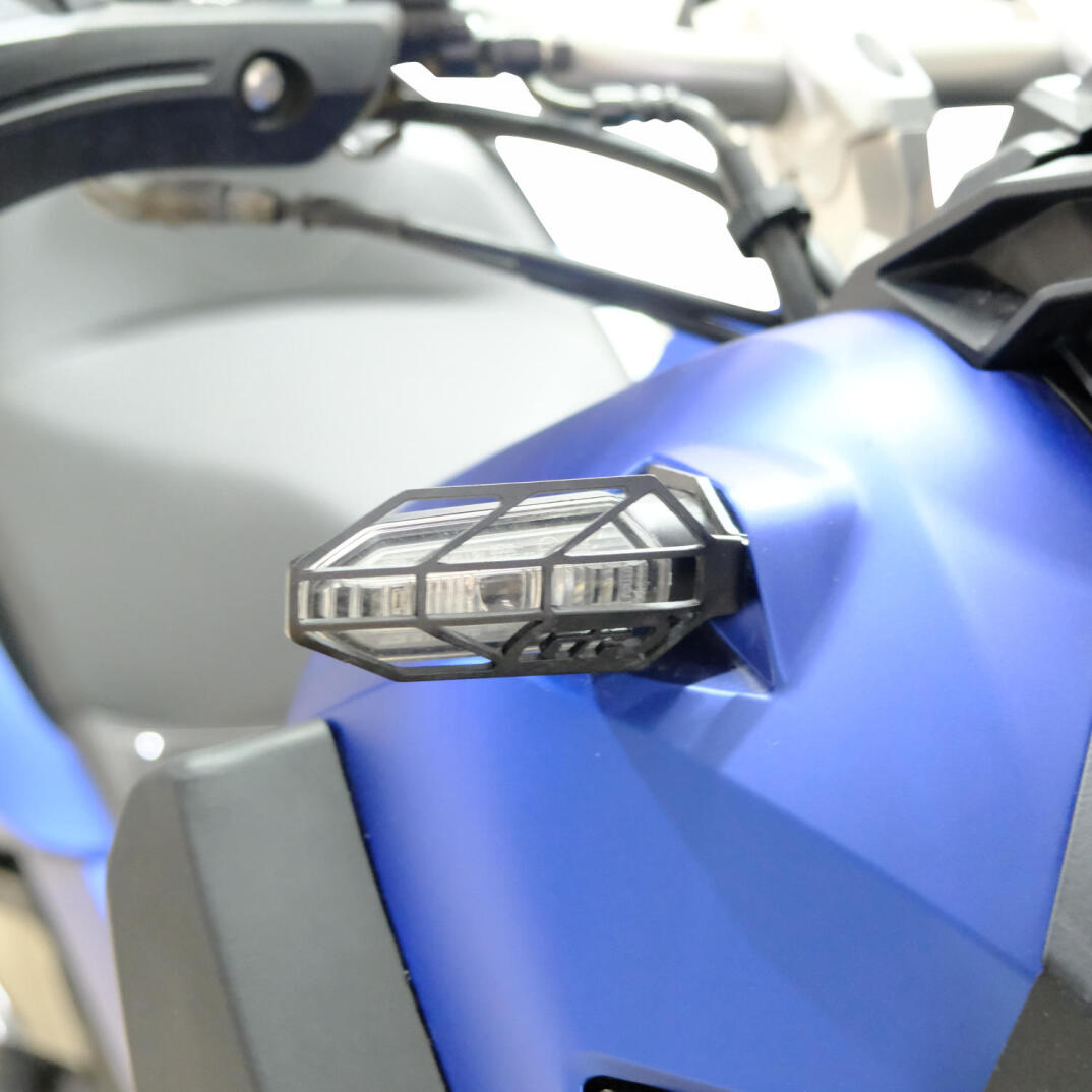 GP Kompozit Honda ADV 350 2023-2026 Uyumlu Sinyal Koruma Siyah - 2