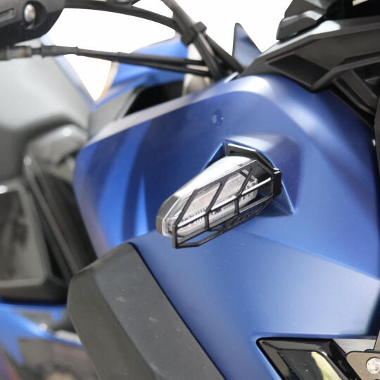 GP Kompozit Honda ADV 350 2023-2026 Uyumlu Sinyal Koruma Siyah - 5
