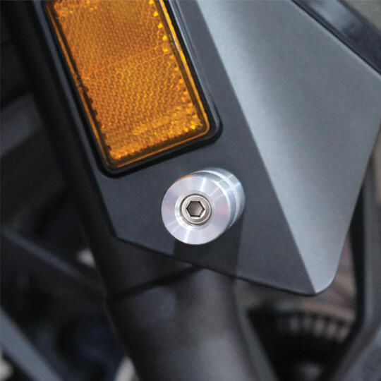 GP Kompozit Honda ADV 350 2023-2026 Uyumlu Sis Farı Bağlantı Aparatı Gri - 3