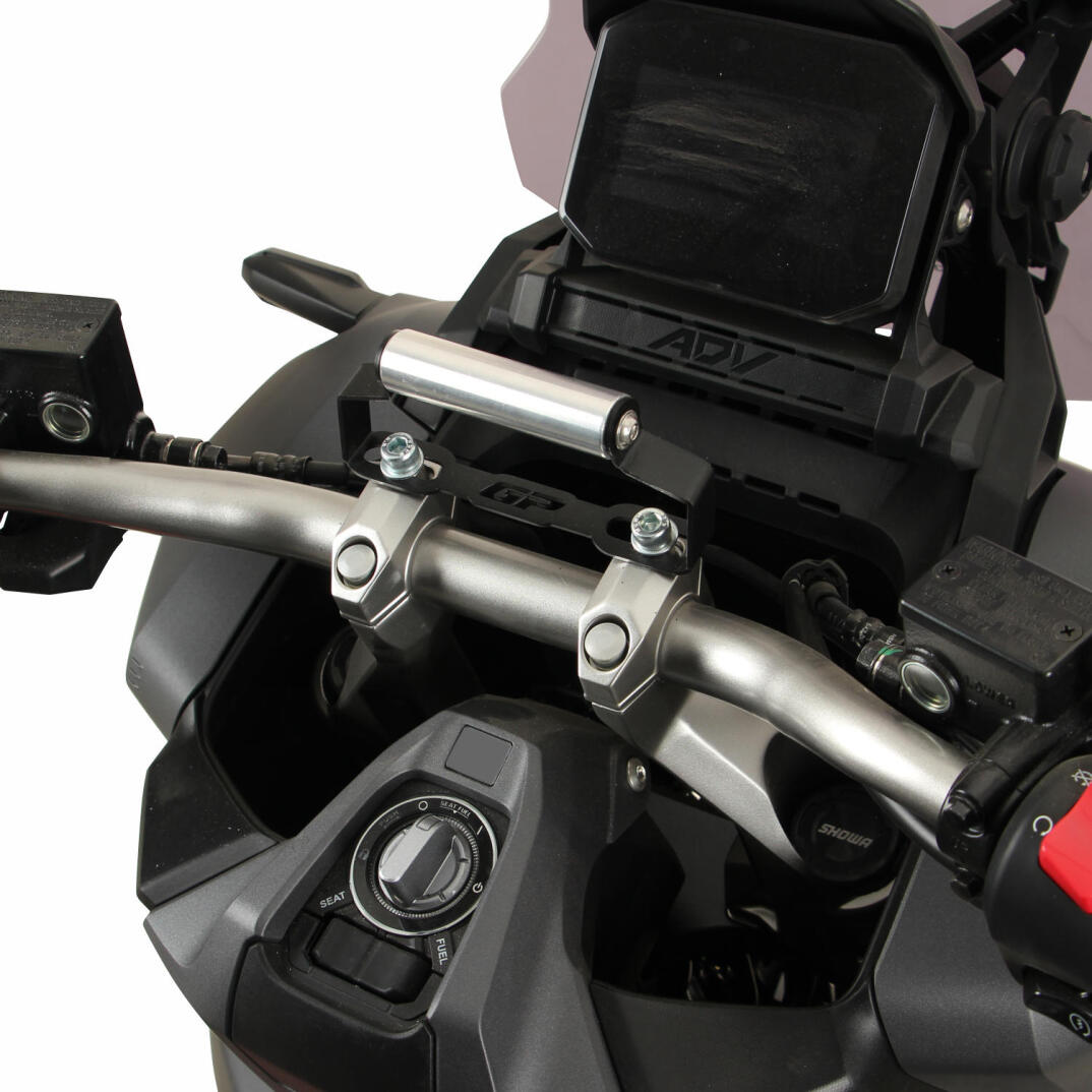 GP Kompozit Honda ADV 350 2023-2026 Uyumlu Telefon / Navigasyon Tutucu Siyah - 3