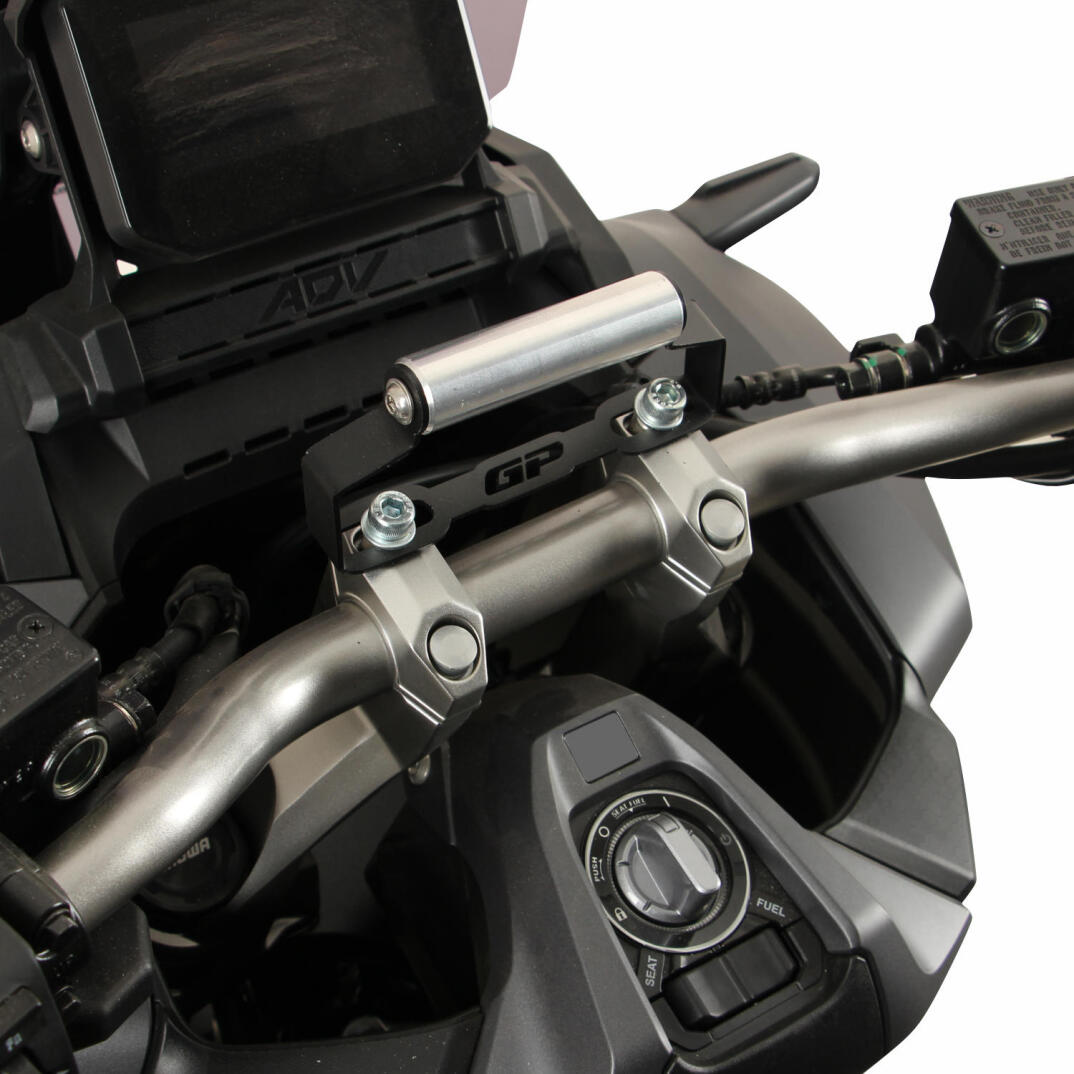 GP Kompozit Honda ADV 350 2023-2026 Uyumlu Telefon / Navigasyon Tutucu Siyah - 4