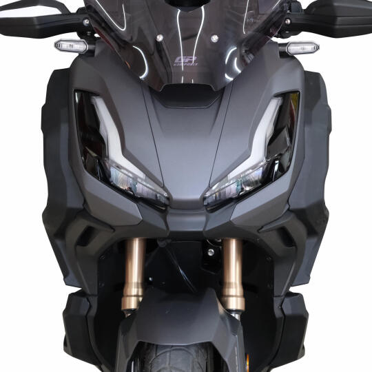 GP Kompozit Honda ADV 350 2023-2026 Uyumlu Üst Bacak Koruma Siyah (1)