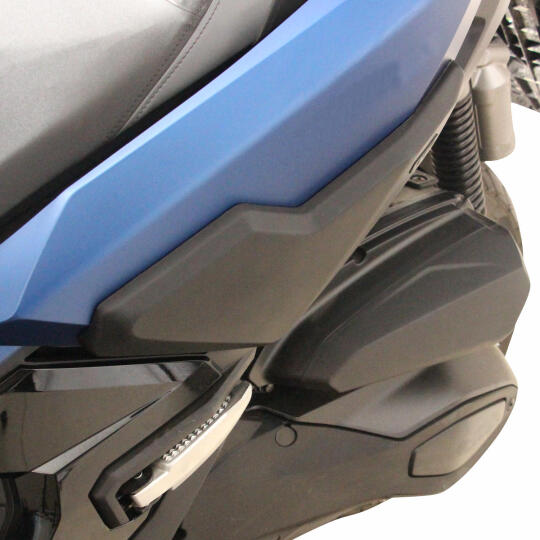 GP Kompozit Honda ADV 350 2023-2026 Uyumlu Üst/Alt Bacak ve Grenaj Koruma Seti Siyah - 6