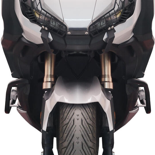 GP Kompozit Honda ADV 350 2023-2026 Uyumlu Yan Koruma Demiri Siyah (1)