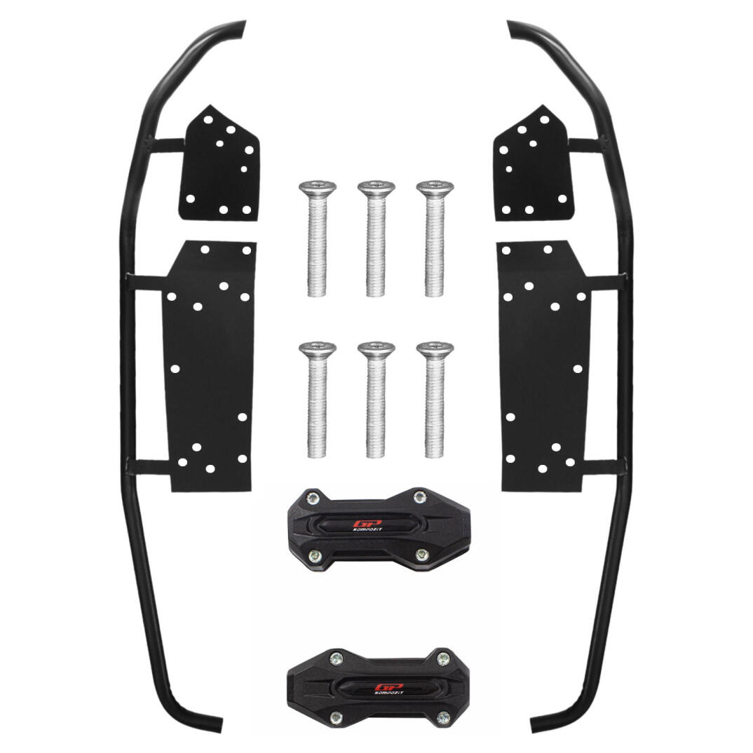 GP Kompozit Honda ADV 350 2023-2026 Uyumlu Yan Koruma Demiri Siyah - 5