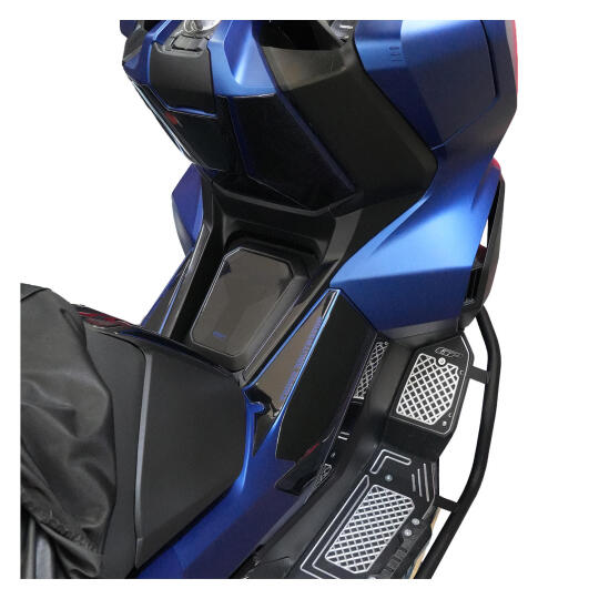 GP Kompozit Honda ADV 350 2023-2026 Uyumlu Yeni Seri Tank Pad Seti Karbon-Mavi - 4