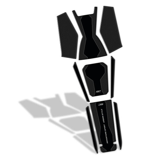 GP Kompozit Honda ADV 350 2023-2026 Uyumlu Yeni Seri Tank Pad Seti Karbon - 5