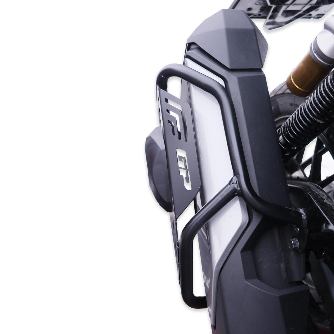 GP Kompozit Honda ADV 350 2025-2026 Uyumlu Kapaklı Egzoz Koruma Demiri Siyah - 4