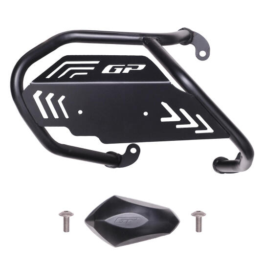 GP Kompozit Honda ADV 350 2025-2026 Uyumlu Kapaklı Egzoz Koruma Demiri Siyah - 5