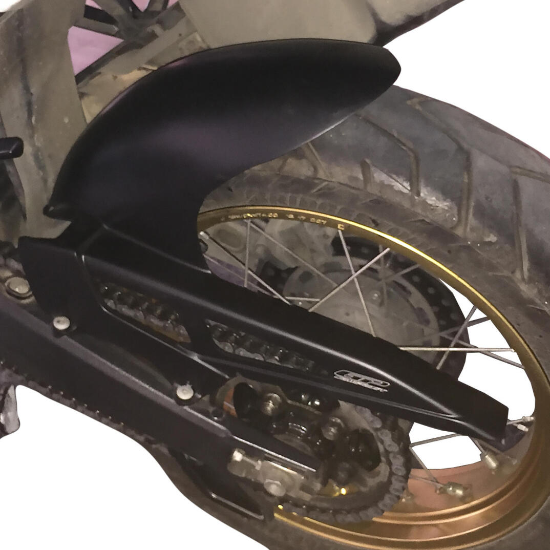 GP Kompozit Honda Africa Twin CRF1000L 2016-2019 Uyumlu Arka Çamurluk Siyah - 3