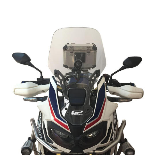 GP Kompozit Honda Africa Twin CRF1000L 2016-2019 Uyumlu Ön Cam Füme (1)