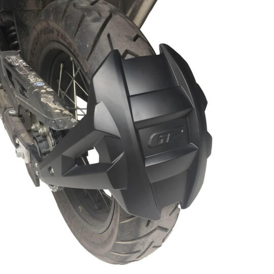 GP Kompozit Honda Africa Twin CRF1000L / CRF1100L 2016-2026 Uyumlu Arka Çamur Sıyırıcı Siyah (1)