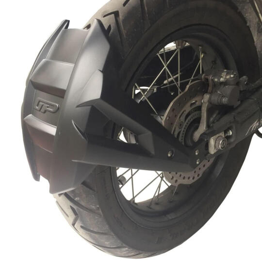 GP Kompozit Honda Africa Twin CRF1000L / CRF1100L 2016-2026 Uyumlu Arka Çamur Sıyırıcı Siyah - 3