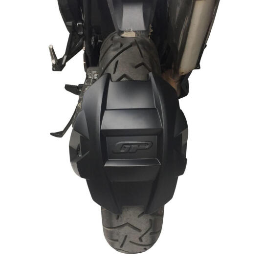 GP Kompozit Honda Africa Twin CRF1000L / CRF1100L 2016-2026 Uyumlu Arka Çamur Sıyırıcı Siyah - 6
