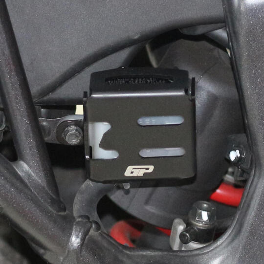 GP Kompozit Honda Africa Twin CRF1000L / CRF1100L L1/L2/L4 2016-2023 Uyumlu Fren Rezervuarı Koruma Kapağı Siyah (1)
