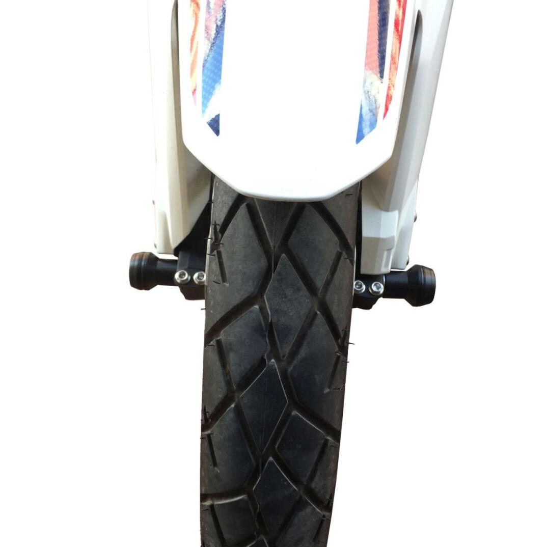 GP Kompozit Honda Africa Twin CRF1000L / CRF1100L L1/L2/L4 2016-2026 Uyumlu Aks Koruma Takoz Seti Siyah - 2