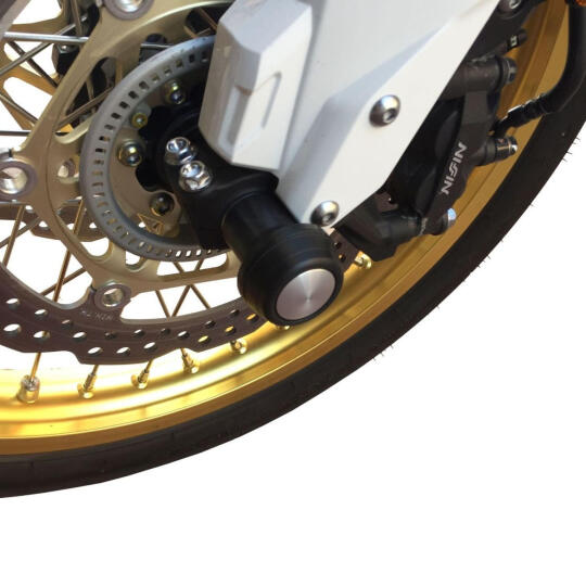 GP Kompozit Honda Africa Twin CRF1000L / CRF1100L L1/L2/L4 2016-2026 Uyumlu Aks Koruma Takoz Seti Siyah - 3
